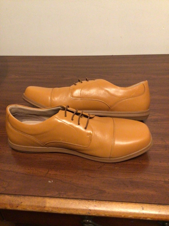 Birchbury  Brenton Barefoot leather dress shoe slip on wide toe minimalist SZ 11 main image 11
